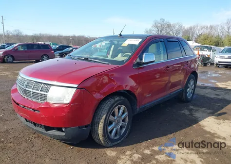 2007 Lincoln Mkx z USA, uszkodzony, nr VIN 2LMDU88C77BJ33530